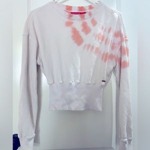 Anthropologie cropped sweatshirt